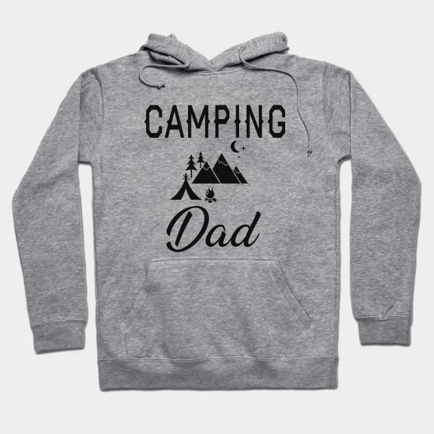 Camping Dad Hoodie by KC Happy Shop